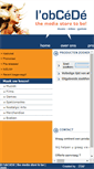 Mobile Screenshot of lobcede.be